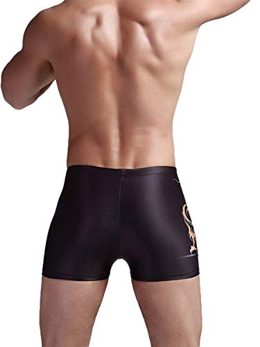 MinYong Men's Compression Square Leg Swimsuit3