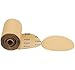 LuckyGuard 100 PCS 6 Inch PSA Sanding Discs 220 Grit Sandpapers Self Adhesive Sticky-Back Sandpaper for Deburring and Blending Sanding Discs Roll Application on Industrial and Woodworking