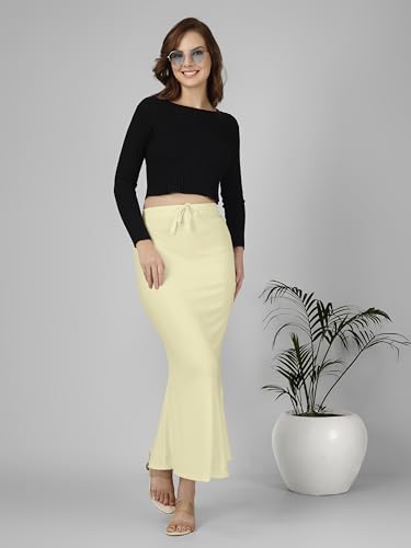 Image of Nexsus Stretchable Saree Shapewear | Petticoat for Women | Cotton Blended | Skirts for Women | Shape Wear Dress for Saree | Available in 80+ Colors and Plus Sizes