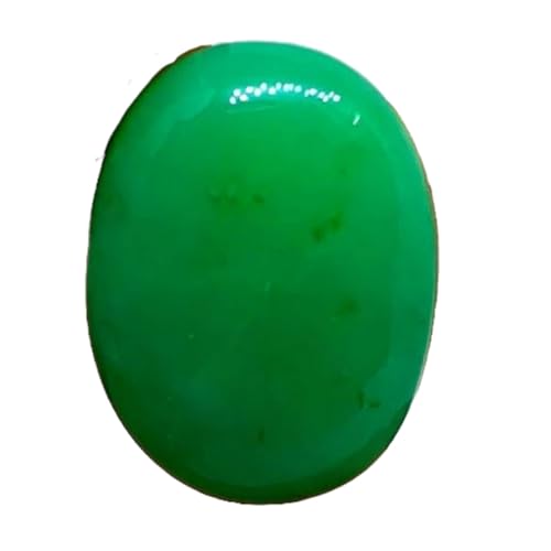 Chrysoprase naturelle de qualité gemme 21x15x5mm cabochon GH_NAT_03237