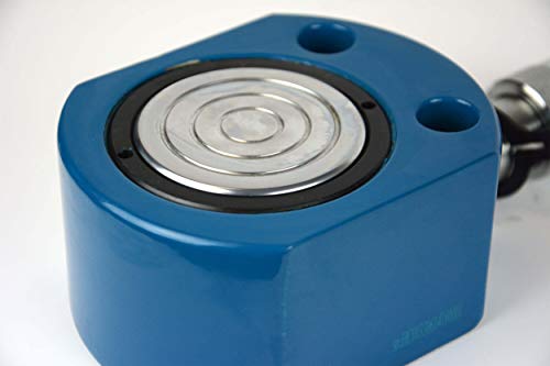Image of TEMCo HC0033 Low Profile Height Hydraulic Cylinder Puck 30 Ton, 0.51 inch Stroke (Optional Tonnages Availiable)