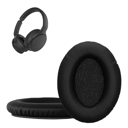 kwmobile Almohadillas compatibles con INFURTURE H1 Almohadillas - 2X Almohadilla de Repuesto para Auriculares en Cuero sintético
