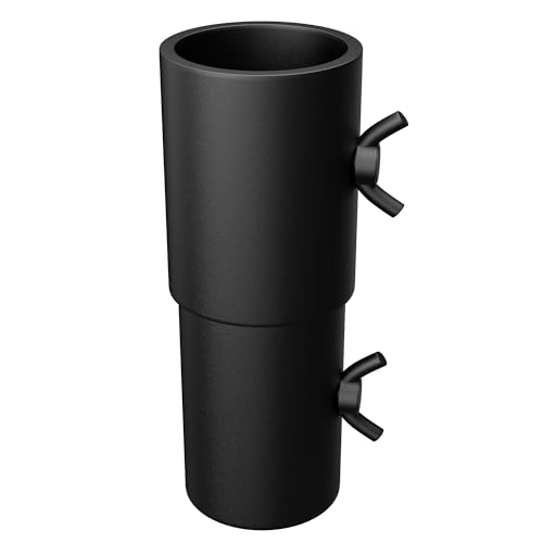 Bird Feeder Pole Mount Adapter with 180&deg; Rotation