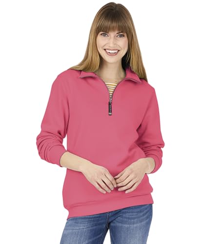 Charles River Crosswind Quarter Zip Sweatshirt, unisex