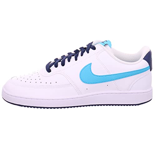 Nike Men's Sneakers, White Cream Black Red, 11 AU