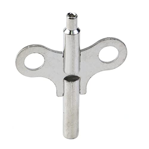 Mewutal Double-Ended Clock Key Metal Winder Key Black Wall Clock Accessories For Wooden Clock Watch Bracket Clock (4.4Mm/2.2Mm) #TOP28