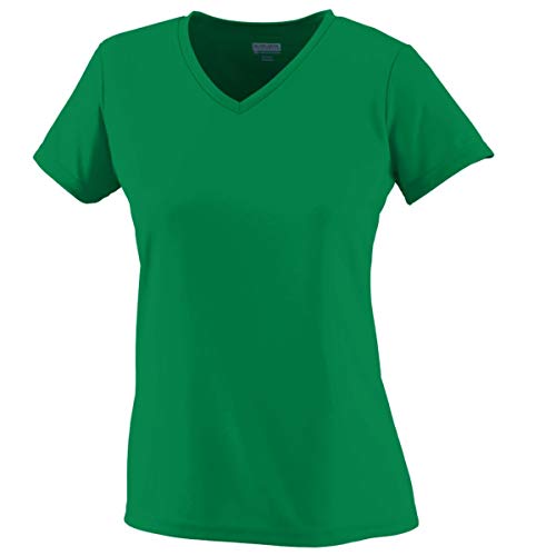 Augusta Sportswear Women's Standard Wicking t-Shirt, Kelly, Large
