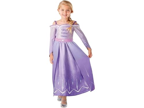 Rubies Disfraz Elsa de Frozen 2, Disney, Vestido morado, para niñas (300626 L)