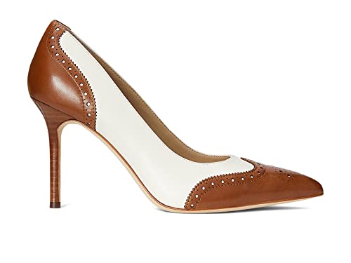 Lauren Ralph Lauren Women's Lynden Nappa & Burnished Leather Pump3
