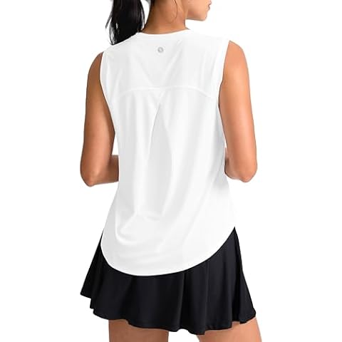 SANTINY Women's Workout Tank Top Cover