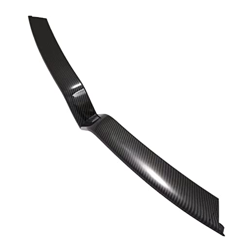 Image of Front Grille Insert Trim for Tesla Model X 2016-2020 Car Exterior Accessories ABS Imitation Carbon Fiber Outer Decoration
