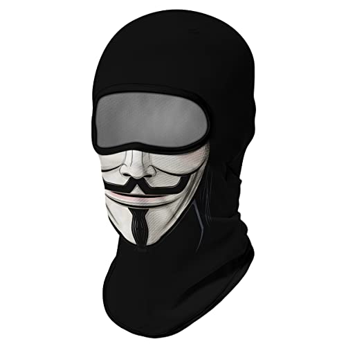 Image of 3D Balaclava Ski Mask Motorcycle Full Face Mask Outdoor Tactical Hood Headwear Mask Ghosts Skull Mask Men Women for Halloween