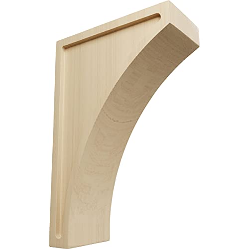 Ekena Millwork CORW03X06X10LWRW Large Lawson Wood Corbels cover