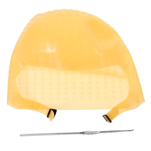 CIYODO Gorro de Silicona Profesional para Mechas y Tinte de Cabello Reutilizable Suave y Cómodo para Salones y Casa Herramienta Fácil para Coloración Precisa y Resaltado