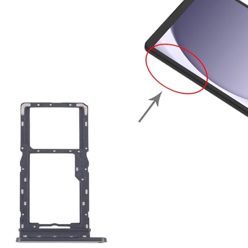 Image of Original SIM Card Tray + Micro SD Card Tray Compatible with Samsung Galaxy Tab А9 8.7 inch LTE (SM-X115) (Graphite)