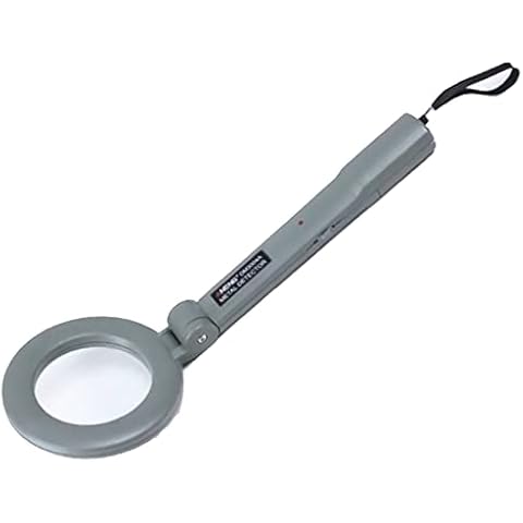 Metal Detector, High Sensitivity Portable Handheld Battery-Powered Metal Scanner, Lightweight LED Rotatable Metal Finder with Buzzer for Man Kids Adult Cover