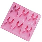 1pc Tooth Shaped Silicone Cake Mold Teeth Chocolate Fondant Molds Jelly Pudding Mould