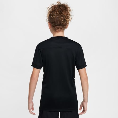 Nike Academy Camiseta De Fútbol Dri-Fit - Niño/A, Black/Black/White/White, HJ3716-010, M