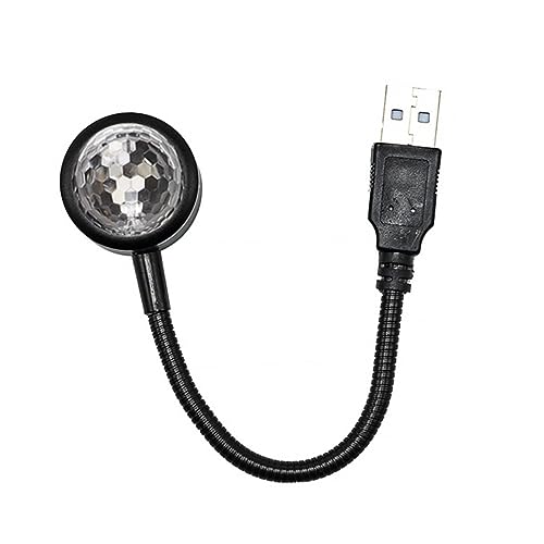 PRETYZOOM Star Projector Vehicle Roof Light Romantic Car Atmosphere Lamp with Lighting Modes High Transparency Lens for Car Interior Decor