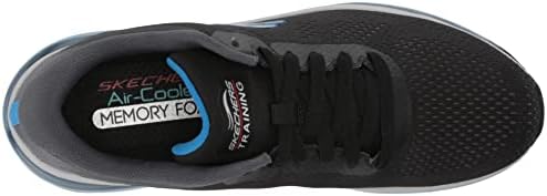 Skechers Men's Skech Air Element 2.0 Ventin Oxford, Black/Blue, 10 | Image 4