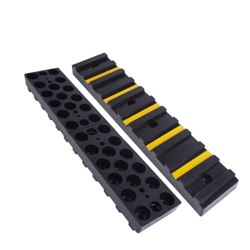 Image of Heavy-Duty Rubber Loading Dock Bumpers, Anti-Collision Blocks with Bolts for Trucks, Semi Trailers, Box Trucks, Boat Docks & Parking Protection