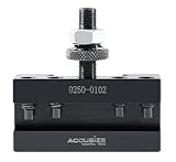 Accusize Industrial Tools Style Axa Boring, Turning and Facing Quick Change Tool Post Holder for 1/2'' Turning Tools, Style 2, 0250-0102
