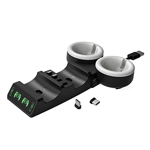 TISHITA Carga de Carga de Carga de Carga Rápida para El Controlador PS5 / PS MOW Move Cover