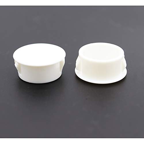 VictorsHome Hole Plugs Plastic 22mm (7/8") Fit for 21.5-22mm Diameter Locking Hole Tube