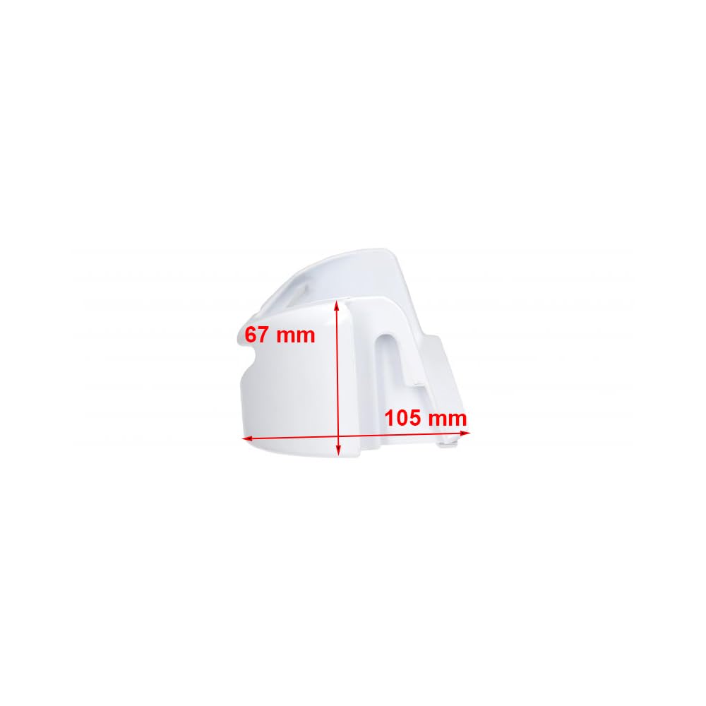Balconcino Ripiano Superiore 440 x 67 x 105 mm Compatibile Per Frigorifero Whirlpool Hotpoint ed Ulteriori