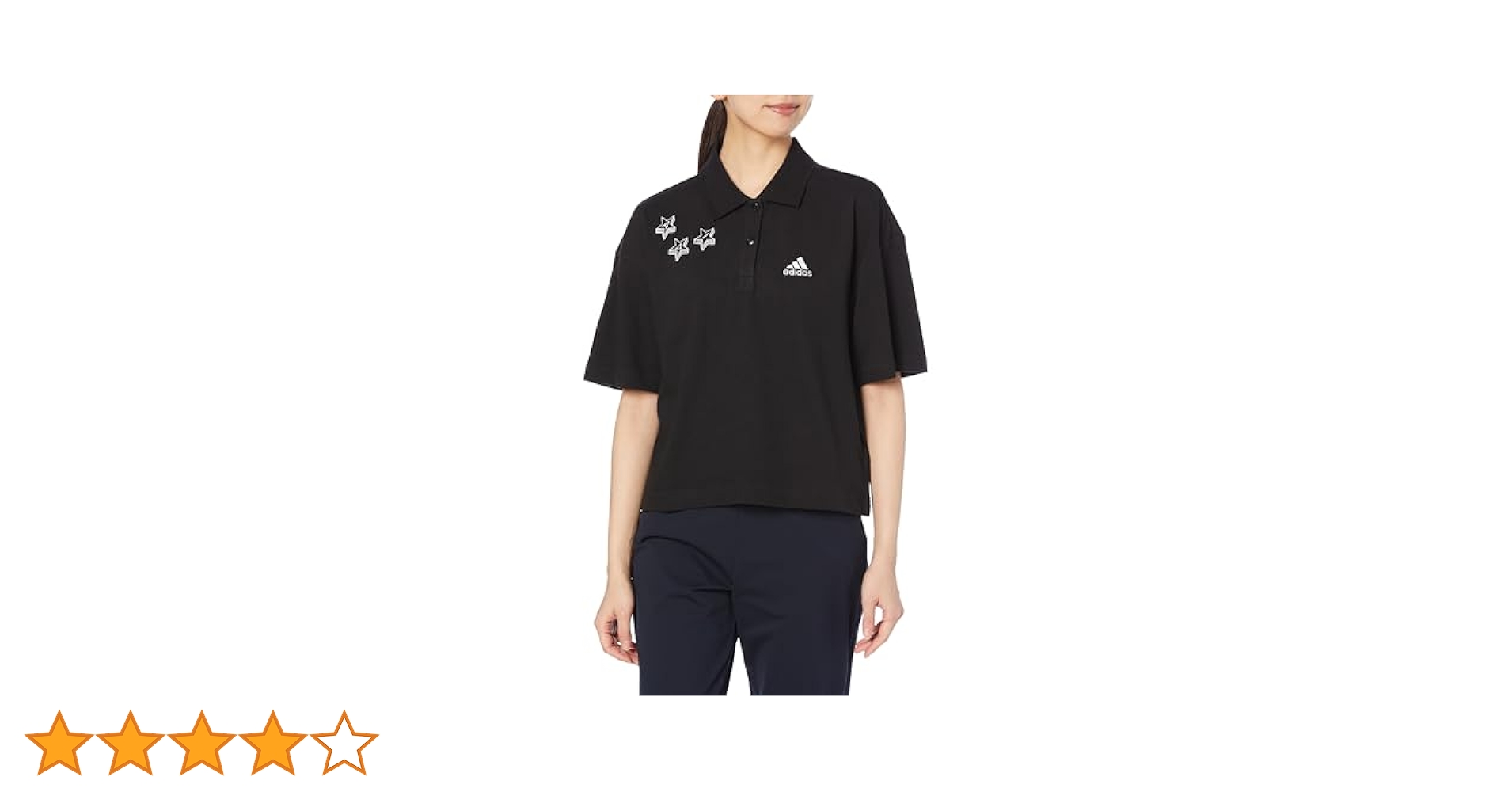 Amazon | [アディダス] スクリブル 刺しゅう 半袖ポロシャツ
