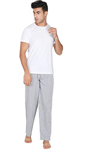 Image of Jocose Men's Cotton Pyjama Bottom Checks Men
