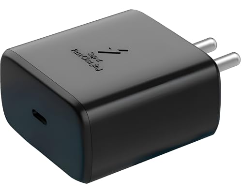Image of Samsung 45W Type C Super Fast Charger Adapter Compatible with Galaxy S25 Edge /S25 Ultra /S25 plus /S25 /S24 ultra /S24 Plus /S24 /S23 /S22 /S21 / Fe /Z fold 7 /6 /5 /Z flip 7 /6 /5 /Pad /PD 3.0 Adaptor /Black