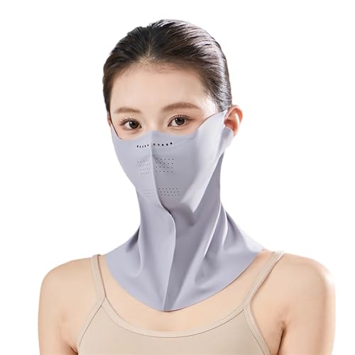 UPF 50+ Neck & Face Sun Protection Mask Breathable UV Gaiter for Fishing Outdoor