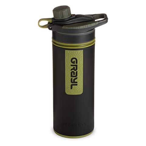 GRAYL GeoPress Water Purifier - Camo Black Cover