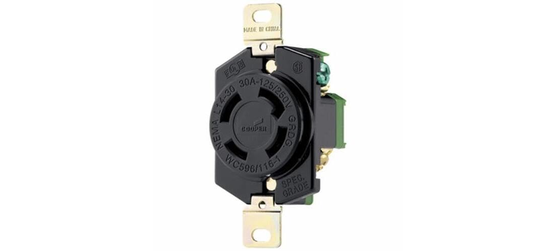 Eaton L1430R 30-Amp 125/250-Volt Hart-Lock Industrial Grade