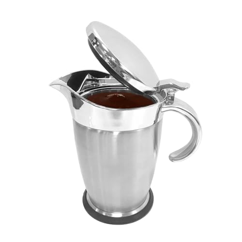 Dispensador de salsa para buffet botella con boquilla de boca ancha 2