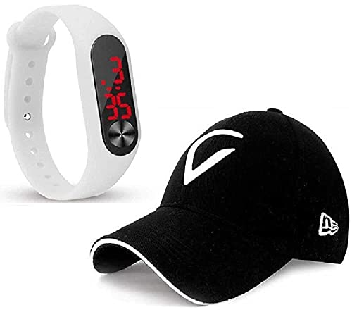 Bynomo Digital Watch with Black Color Cap Strap Waterproof Sports Watch for Mens Kids (B09HHK4WMH) Amazon Price History, Amazon Price Tracker