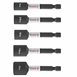 BOSCH ITDNSV205-5 pc. Driven 2-9/16 In. Impact Nutsetter Set