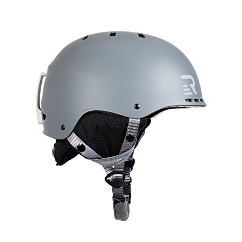 Retrospec Traverse H2 2-in-1 Convertible Ski & Snowboard/Bike & Skate Helmet with 14