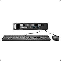 HP EliteDesk 705 G1 Mini AMD 3.1 GHz Desktop, 8GB RAM, Windows 10 Pro (Certified Refurbished)