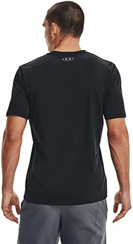 Under Armour UA TEAM ISSUE WORDMARK SS Erkek T-Shirt Black / / Rhino Gray MD - Görsel 2