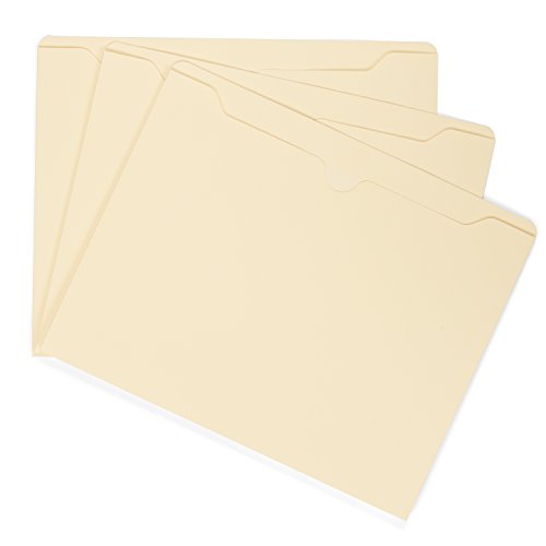 Blue Summit Supplies 2 Inch Manila File Jacket, 50 Folders, Reinforced Straight Cut Tab, Heavy Duty 2 Inch Expansion Pocket, Letter Size, 50 Pack - Thumbnail 3