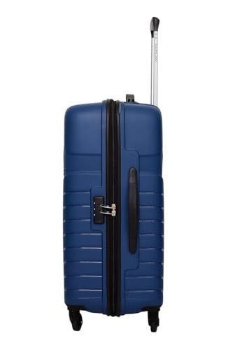 Image of American Tourister Kamiliant Set of 3 Trolley Bags 55 cm, 68 cm and 79 cm Small, Medium and Large Hard-Sided Polypropylene 4 Wheeler Spinner Luggage (Navy)