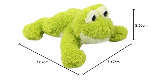Inware 4038904062257 6225 - Kuscheltier Frosch Freaky grün, Small