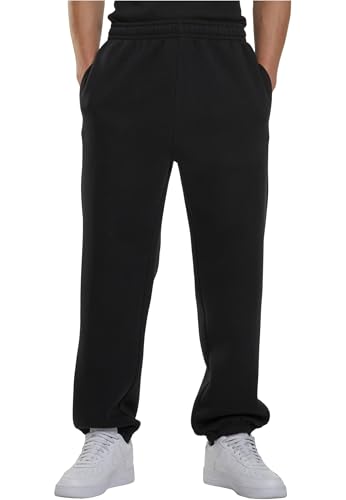 Urban Classics Herren Trainingshose Sweatpants, Jogginghose für Männer, Straight Leg, Reißverschlüsse an den Beinabschlüssen, 5XL, Black Urban Classics Herren Trainingshose Sweatpants, Jogginghose für Männer, Straight Leg, Reißverschlüsse an den Beinabschlüssen, 5XL, Black
