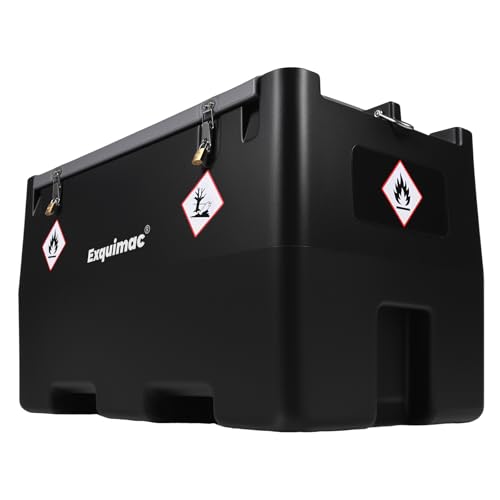 Portable Fuel Transfer Tank 50 Gallon (Fuel Tank with 100W