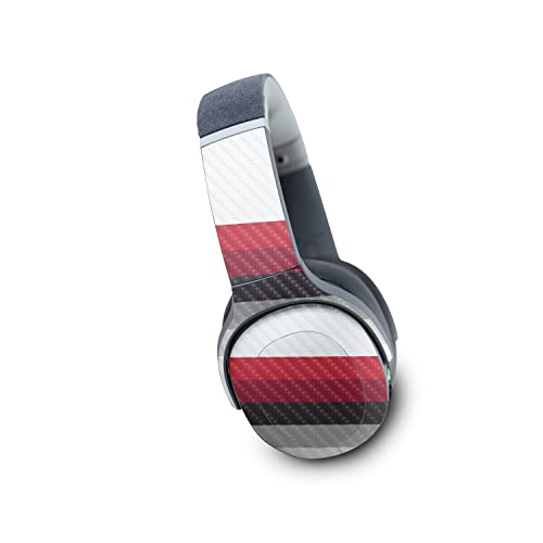 Image of MightySkins Carbon Fiber Skin Compatible with Skullcandy Crusher Evo Wireless - Slant Stripes | Protective, Durable Textured Carbon Fiber Finish | Easy to Apply | Made in The USA