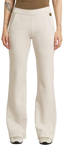 Pantalon de survêtement femme G-Star Raw C.V. Flared SW Pant blanc D28877 taille S