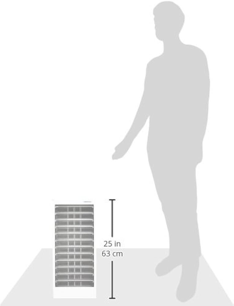 Amazon | ナカバヤシ アバンテV2 フロアケース A4書類収納 12段 シロ