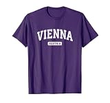 Vienna Austria Vintage Sports Design T-Shirt